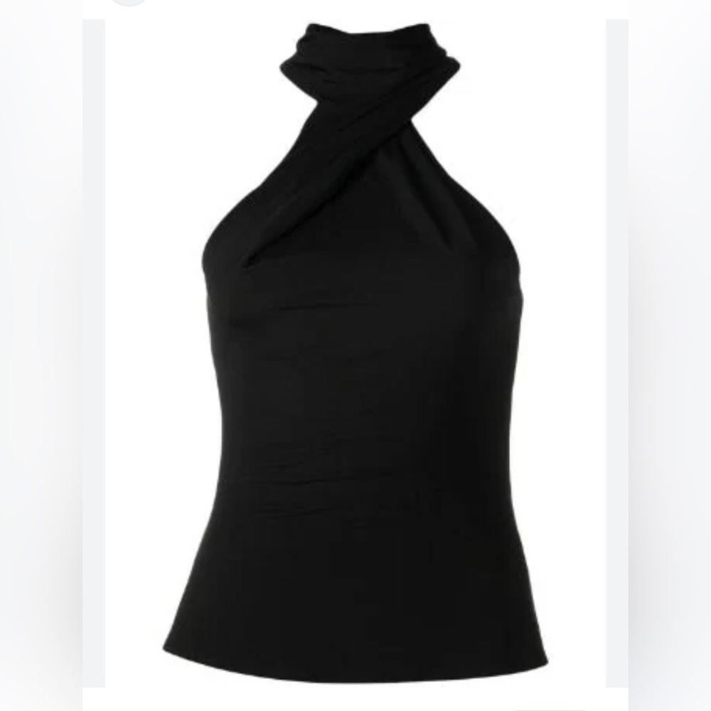 Et Ochos halter neck top